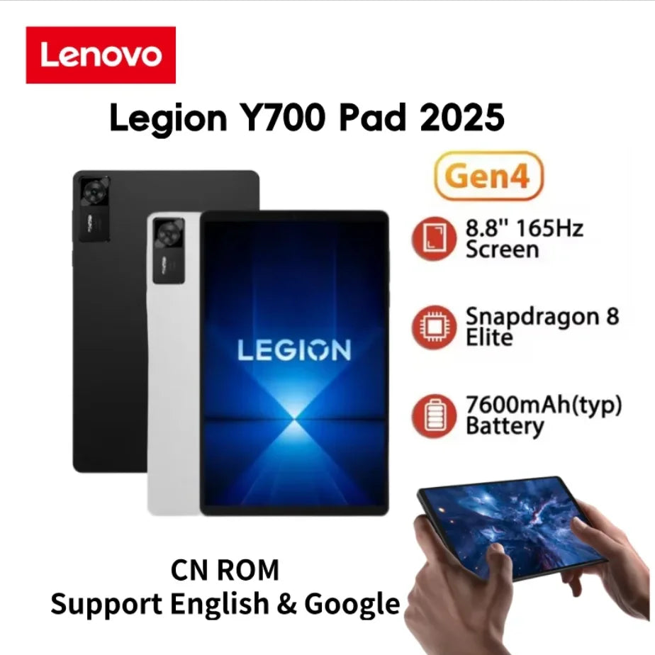 Lenovo Legion Y700 Gen 4 – 8.8" Gaming Tablet (Snapdragon 8 Elite)