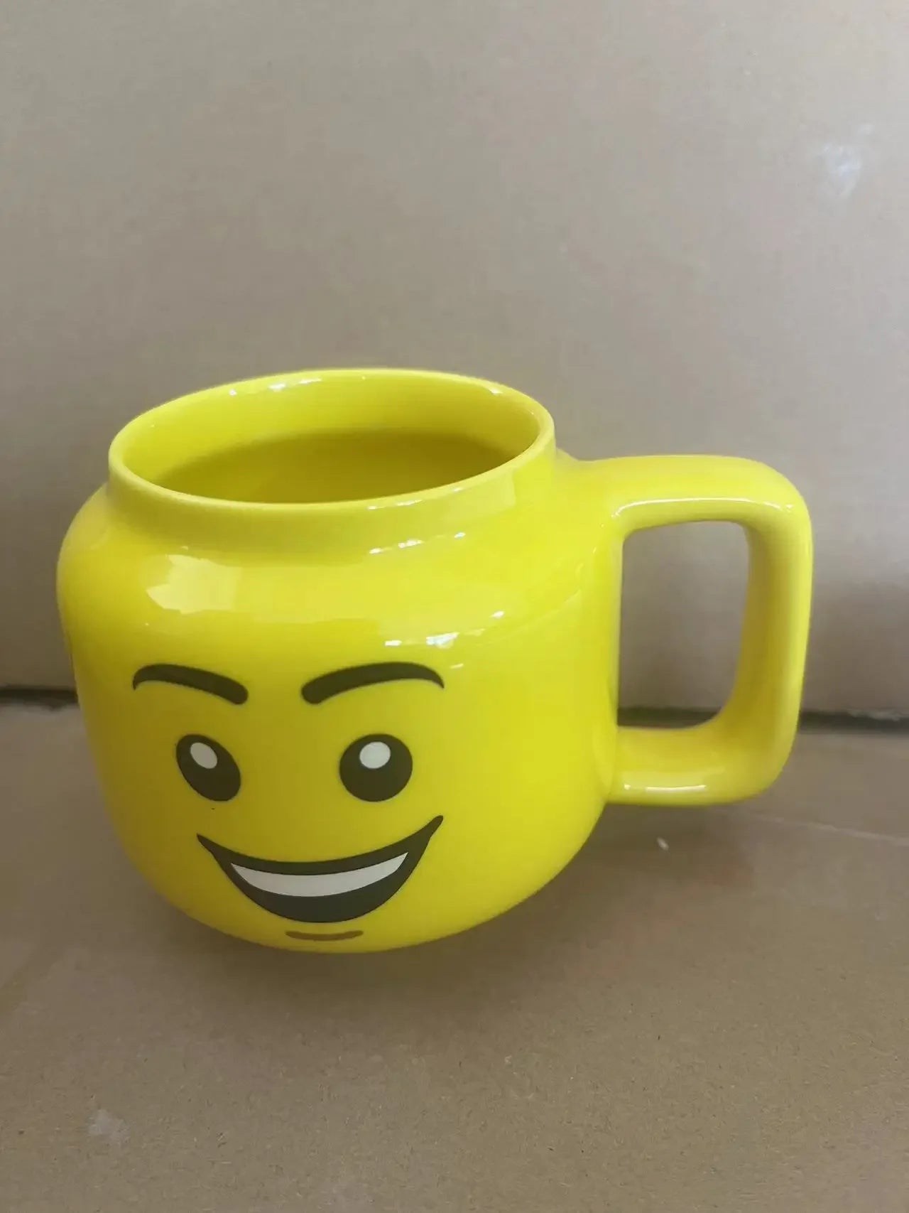 Lego Smiling Face Cartoon Mug – 250ml
