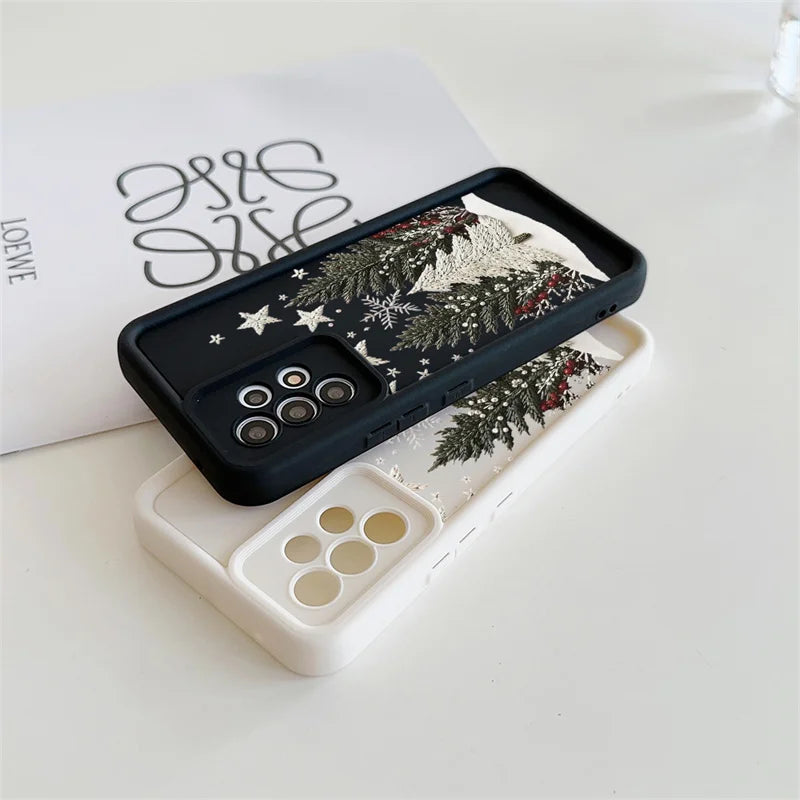 Christmas Tree Silicone Shockproof Case for iPhone