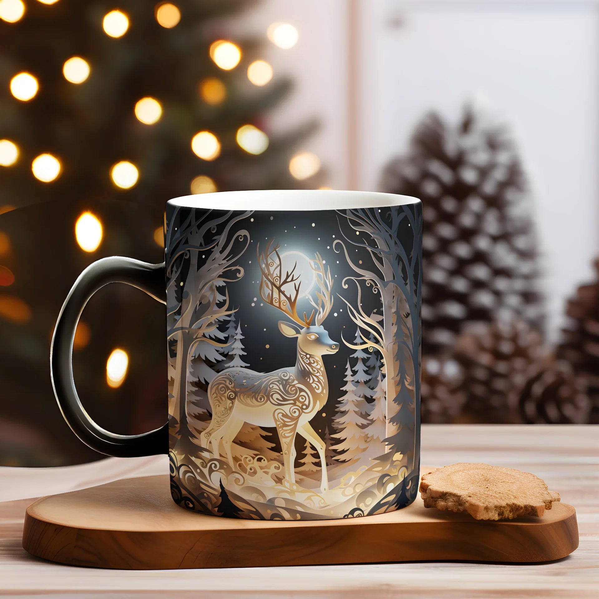 Christmas Heat-Sensitive Color Changing Mug