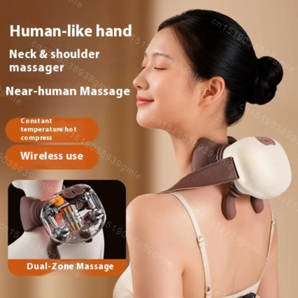 4D Heated Neck & Shoulder Massager
