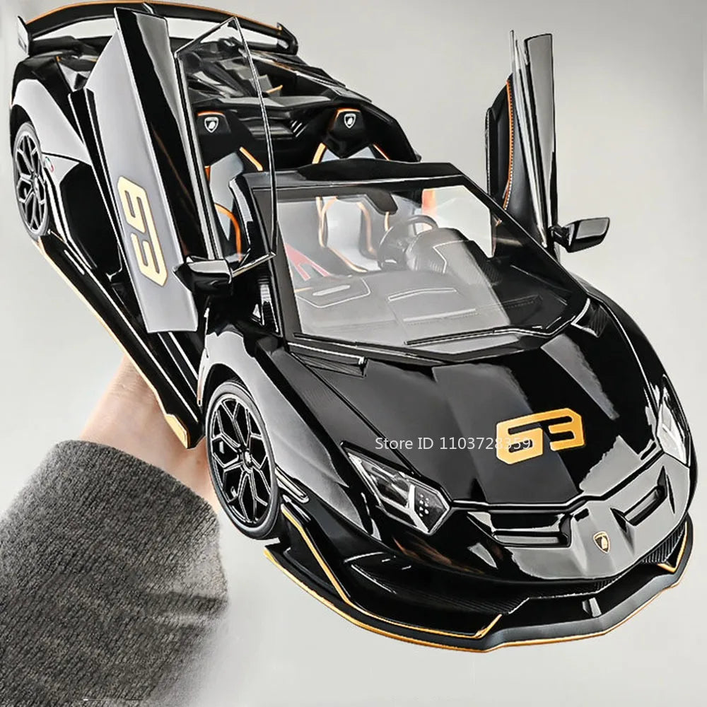 Aventador SVJ63 ONE – 1:18 Diecast Supercar Model