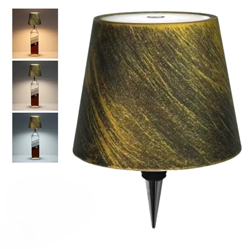Wireless Bottle LED Table Lamp