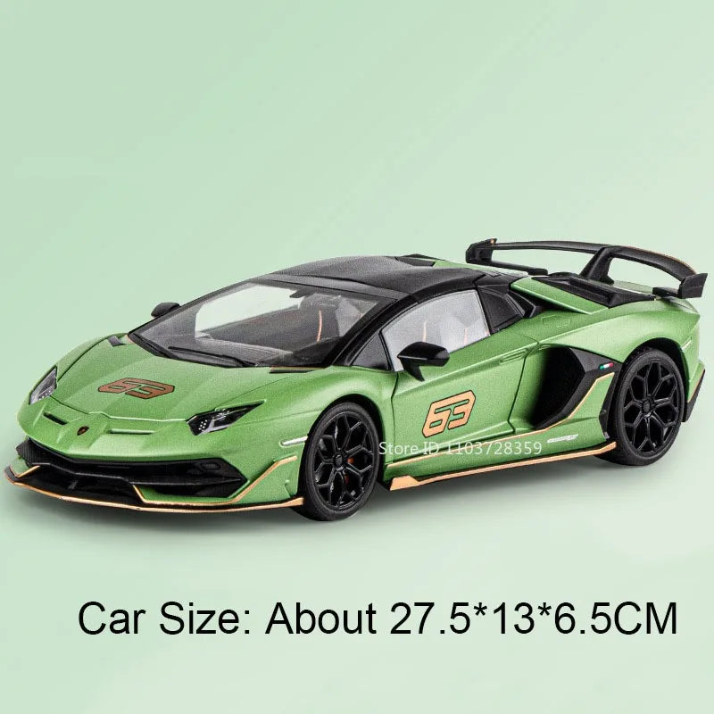 Aventador SVJ63 ONE – 1:18 Diecast Supercar Model
