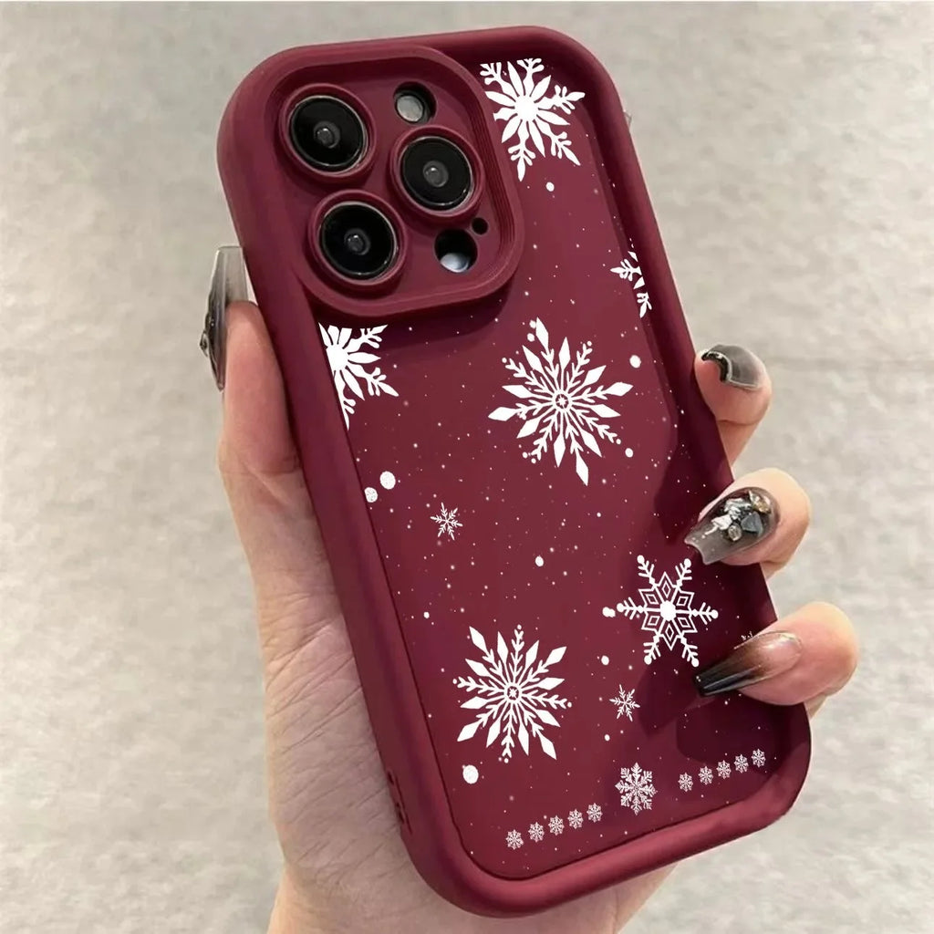 Christmas Tree Silicone Shockproof Case for iPhone