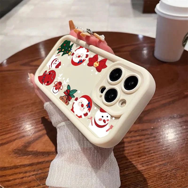 Christmas Tree Silicone Shockproof Case for iPhone