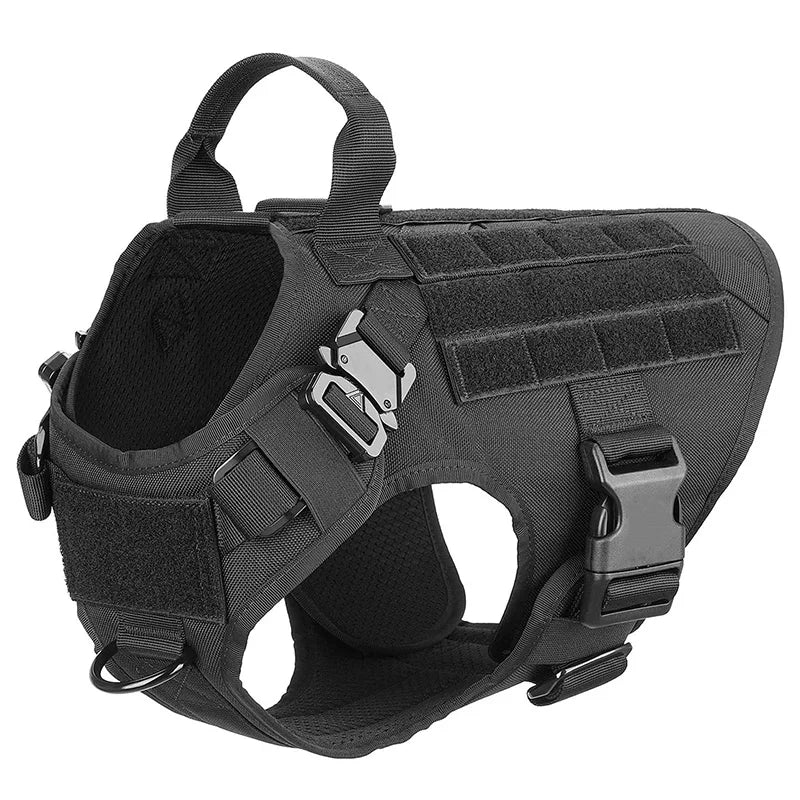 Tactical Dog Harness & Leash Set