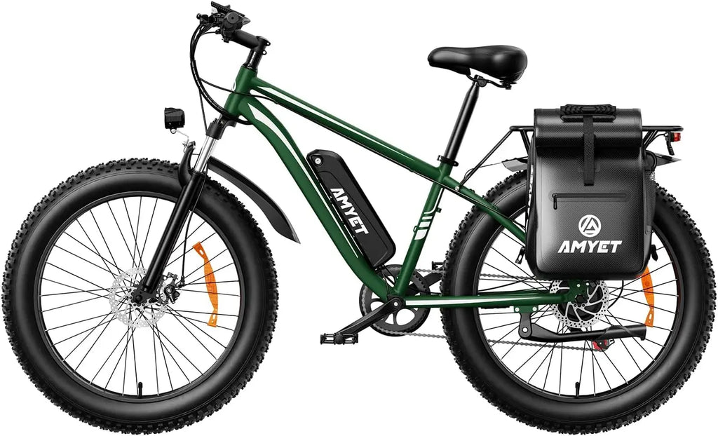 AMYET EB26 1000W Electric Bike – 48V 15Ah, 26" Fat Tire, 28–31MPH