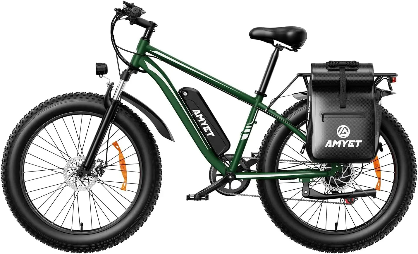 AMYET EB26 1000W Electric Bike – 48V 15Ah, 26" Fat Tire, 28–31MPH
