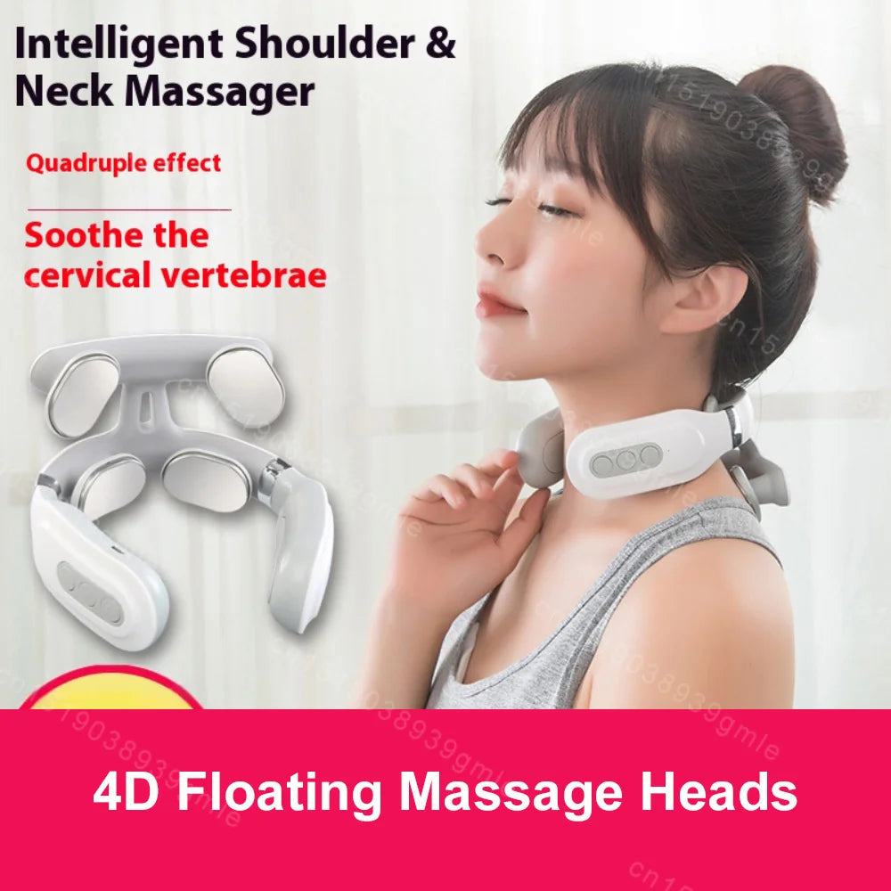 4D Heated Neck & Shoulder Massager
