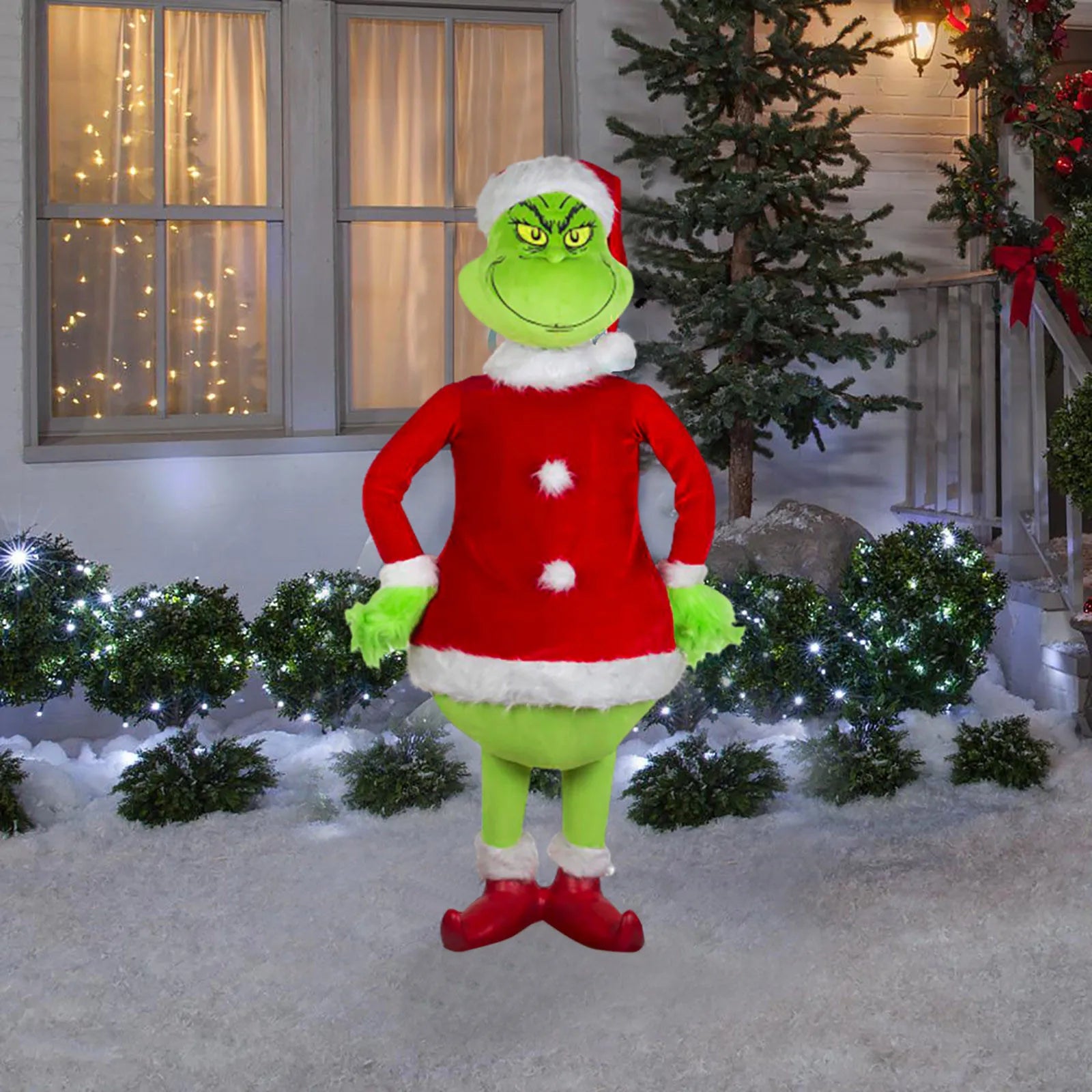 Lifelike Christmas Grinch Ornament