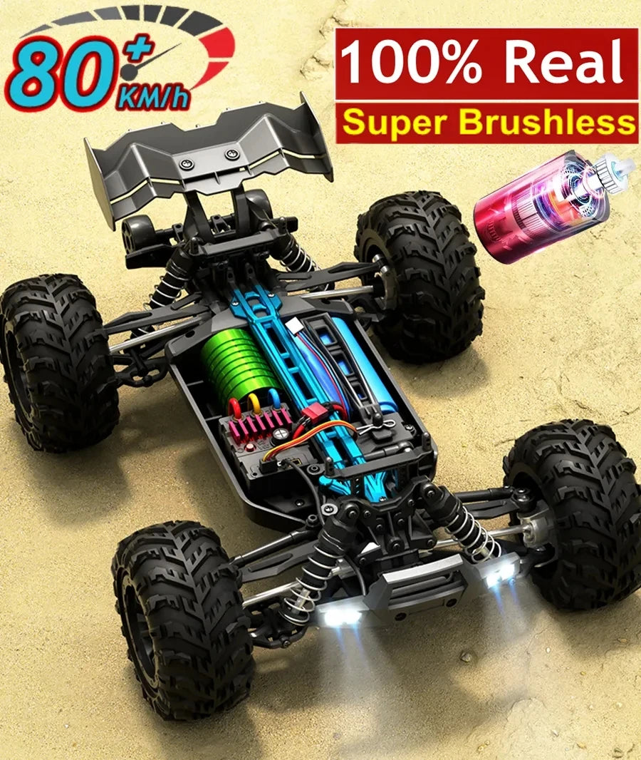 4WD Super Brushless High-Speed RC Truck (1:16)