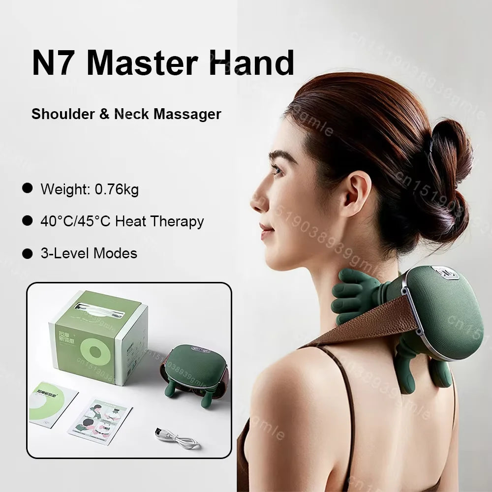 4D Heated Neck & Shoulder Massager