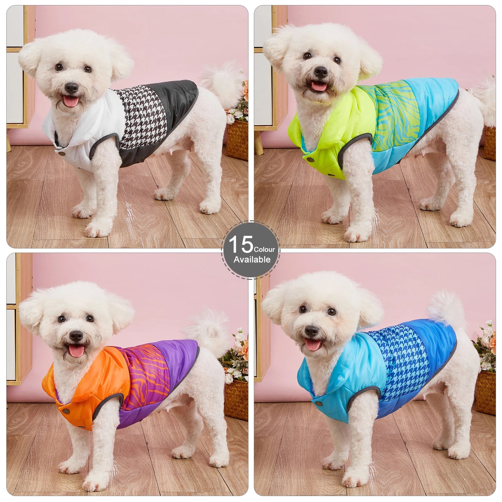 Winter Cotton Dog Vest