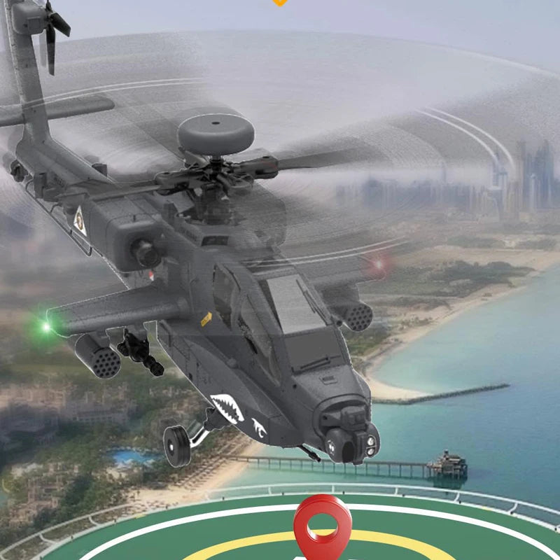 F11S Apache GPS RC Helicopter