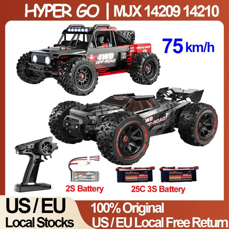 MJX Hyper Go 75KM/H Brushless 4WD RC Truck