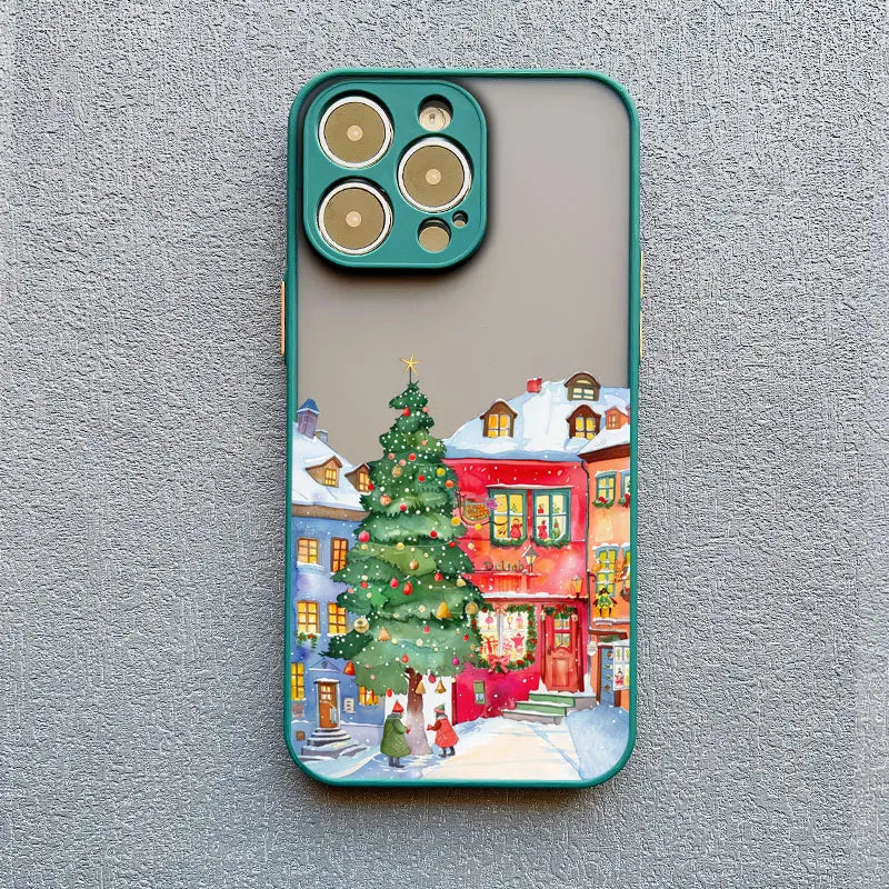 Cartoon Christmas Style iPhone 17 Case
