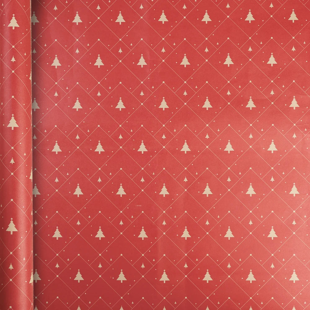 Vintage Kraft Christmas Wrapping Paper