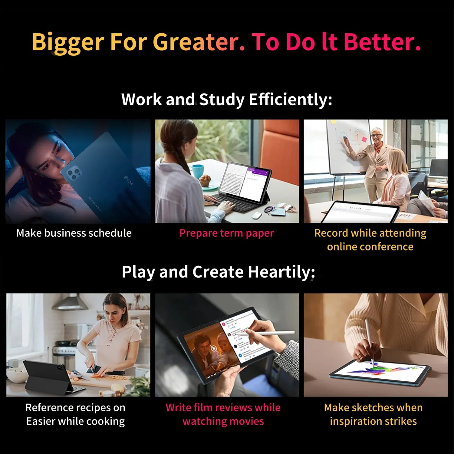 10.1" Octa-Core Android 13 Tablet with Dual SIM & 3G Calling