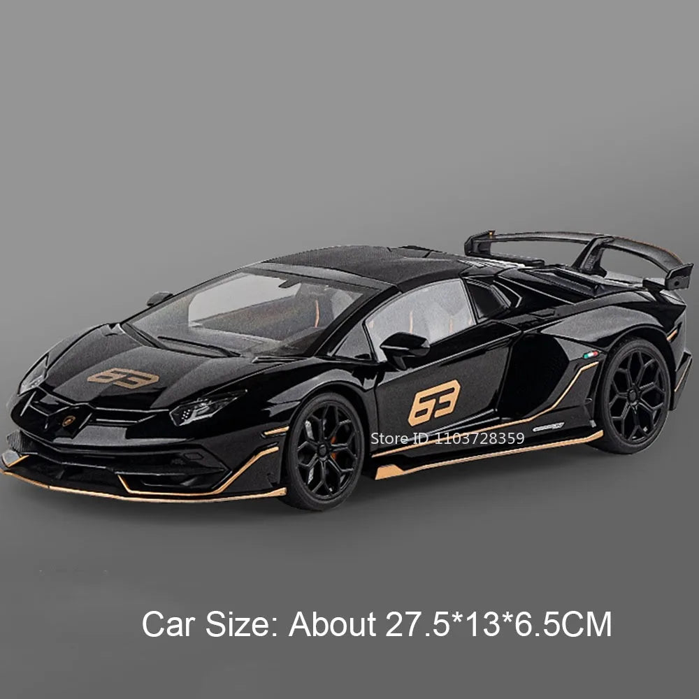 Aventador SVJ63 ONE – 1:18 Diecast Supercar Model