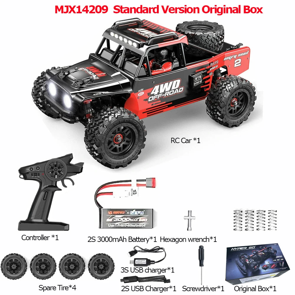 MJX Hyper Go 75KM/H Brushless 4WD RC Truck