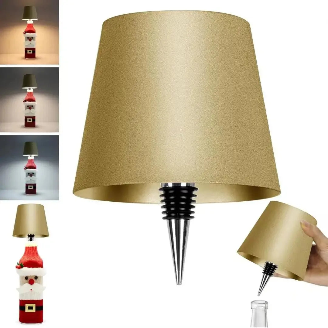 Wireless Bottle LED Table Lamp
