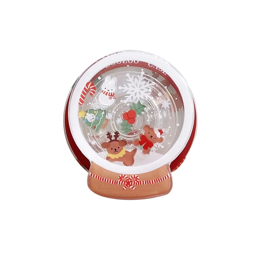 Christmas Quicksand MagSafe Griptok Phone Holder