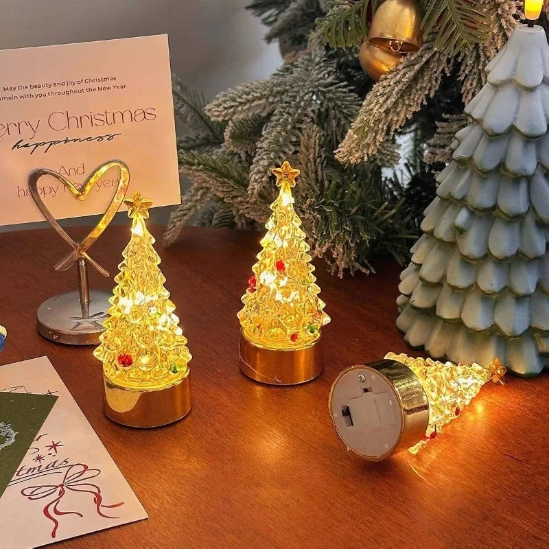 Mini LED Christmas Tree Night Light