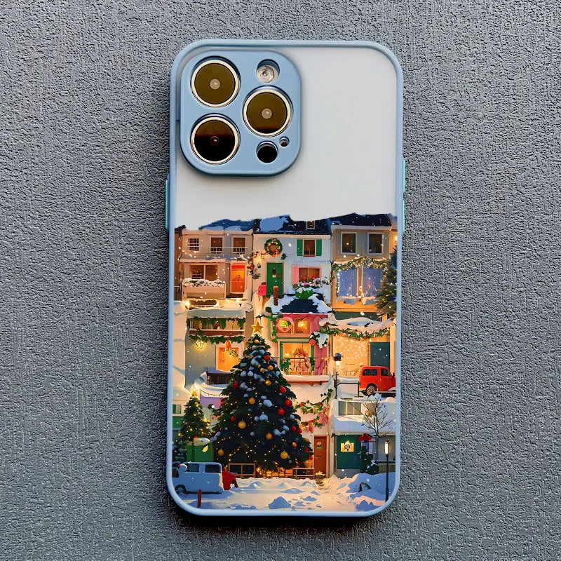 Cartoon Christmas Style iPhone 17 Case