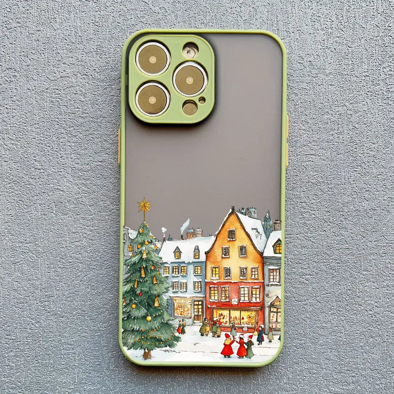 Cartoon Christmas Style iPhone 17 Case