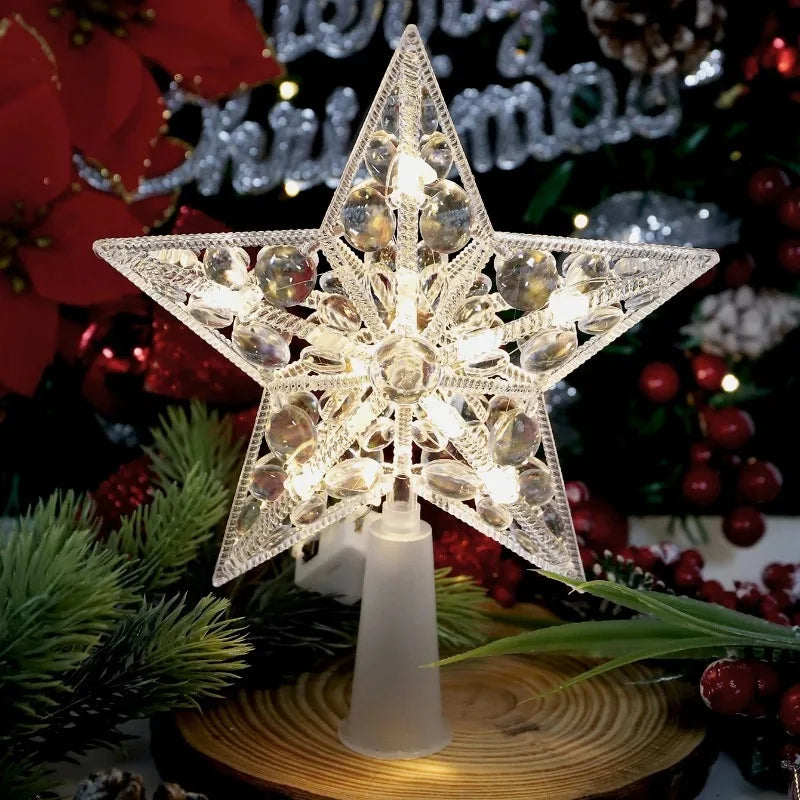 LED Christmas Tree Star Topper