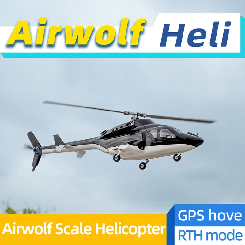 Airwolf 450L GPS RC Helicopter (Ready-to-Fly)