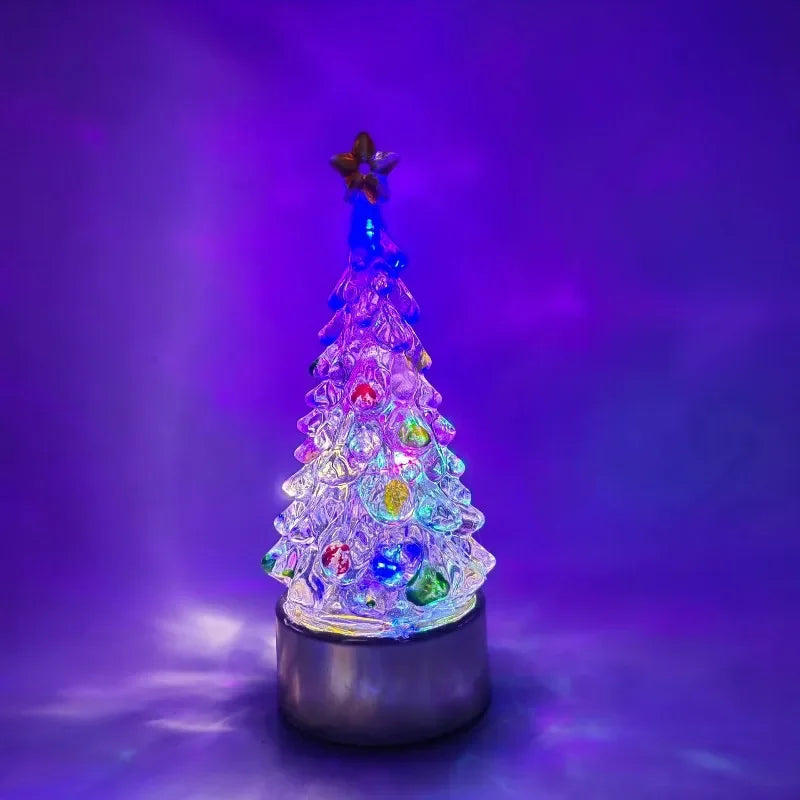 Mini LED Christmas Tree Night Light