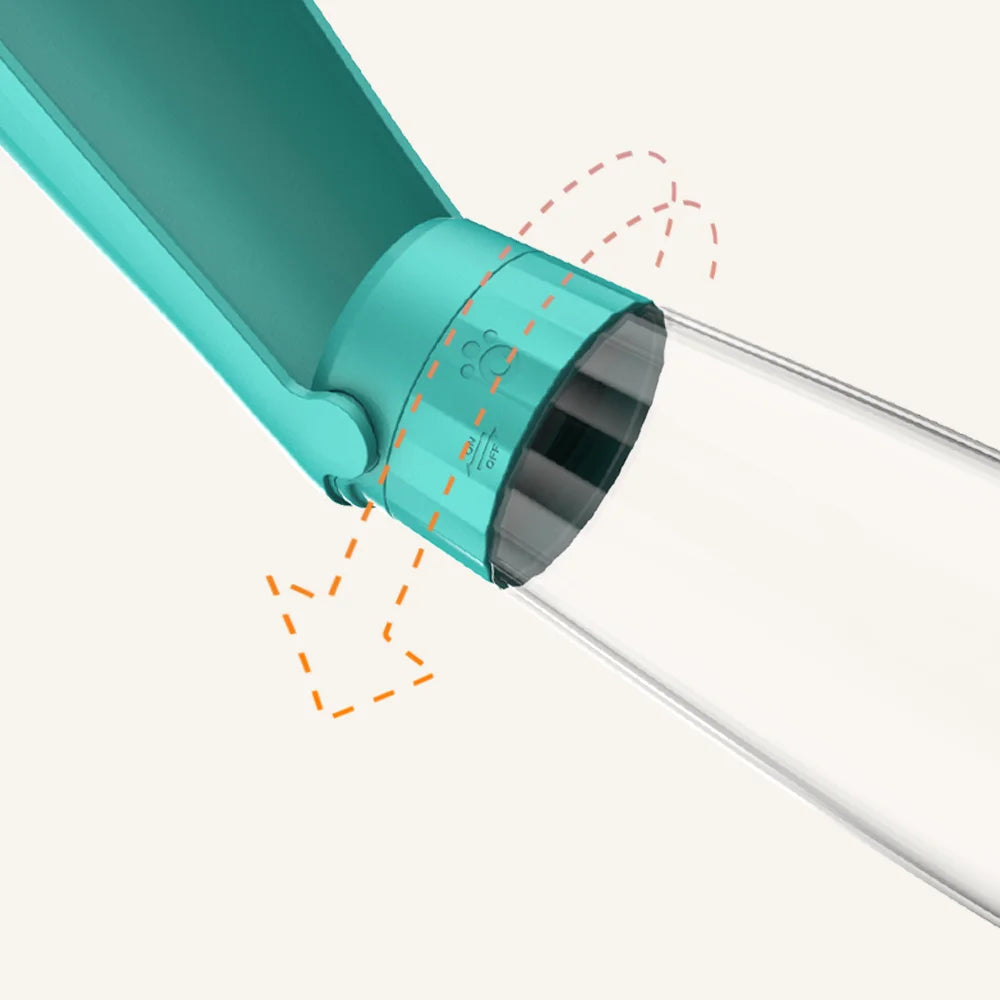 Portable Foldable Dog Water Bottle – 550ML